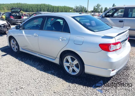 2013 Toyota Corolla S from USA, damaged, VIN 5YFBU4EE3DP100646